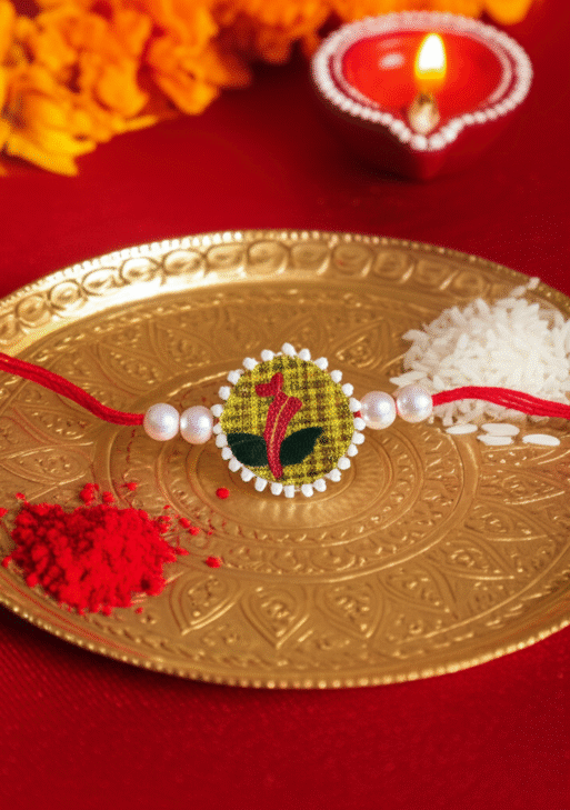 Ganesh Ji Hand-Painted Rakhi