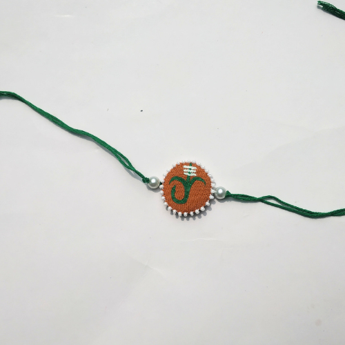 Ganesh Ji Hand-Painted Rakhi