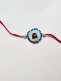 Divine Shivling Hand-Painted Rakhi