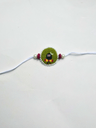 Divine Shiv Ling Hand-Painted Rakhi